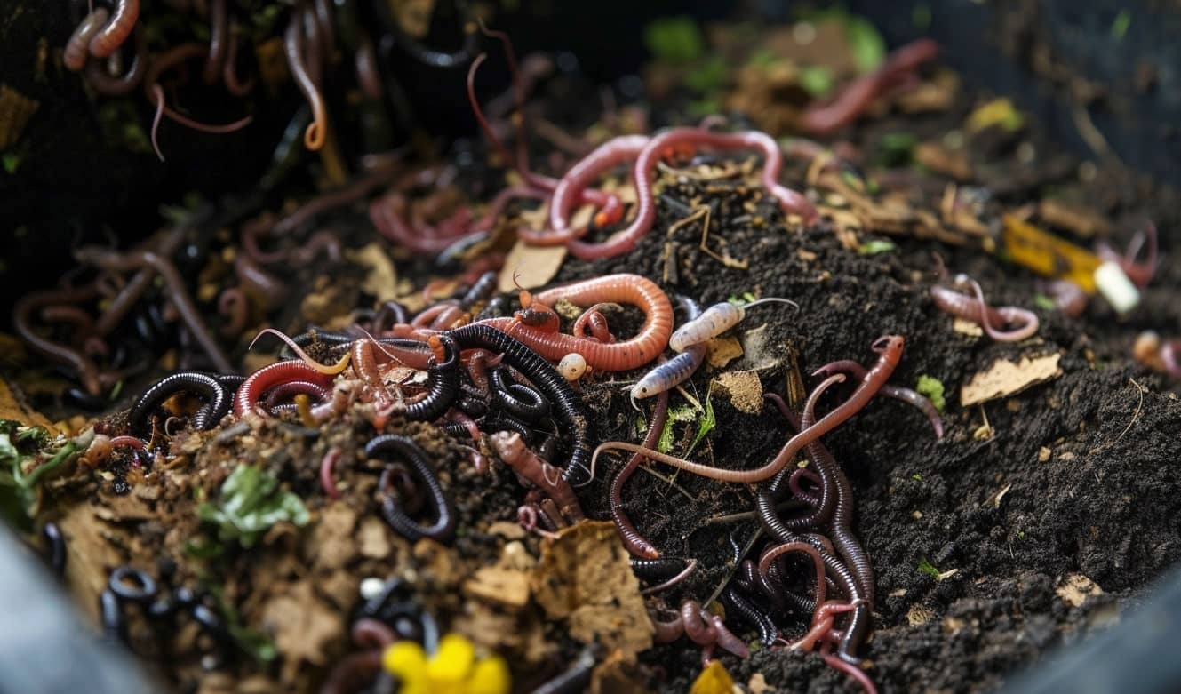 Quels vers de compost mettre dans un lombricomposteur ?